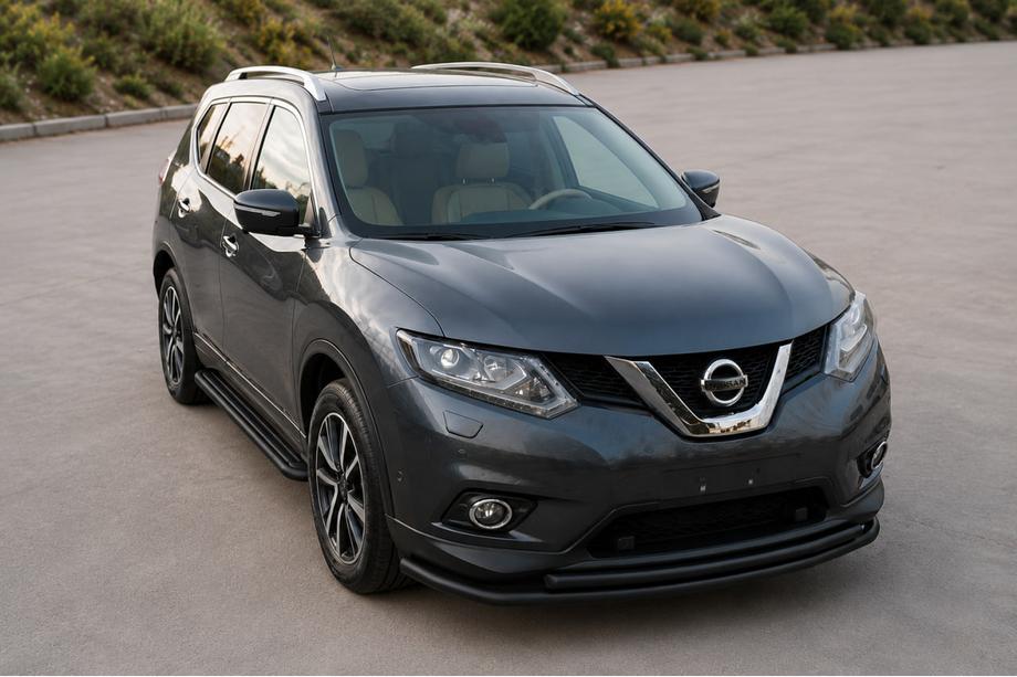 Nissan X-trail T32/Rogue 2014-2021 Orurowanie przednie ST014 Black (stal nierdzewna) Image