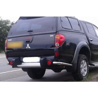 Tylne narożniki AK003 (2 szt., stal nierdzewna) Mitsubishi L200 2006-2015 zdjęcia 3