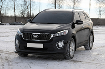 Kia Sorento III UM 2014-2020 Orurowanie przednie ST014 60/42 mm Black (stal nierdzewna) zdjęcia 2