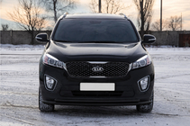 Kia Sorento III UM 2014-2020 Orurowanie przednie ST014 60/42 mm Black (stal nierdzewna) zdjęcia 3