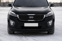 Kia Sorento III UM 2014-2020 Orurowanie przednie ST014 60/42 mm Black (stal nierdzewna) zdjęcia 4