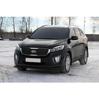 Orurowanie przednie ST014 60/42 mm Black (stal nierdzewna) Kia Sorento III UM 2014-2020 zdjęcia 2