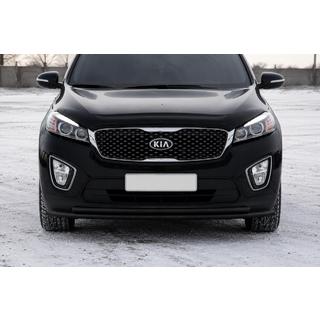 Orurowanie przednie ST014 60/42 mm Black (stal nierdzewna) Kia Sorento III UM 2014-2020 zdjęcia 4