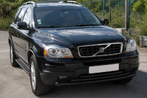 Volvo XC90 2002-2014 Orurowanie przednie ST014-2 Black (stal nierdzewna) zdjęcia 3