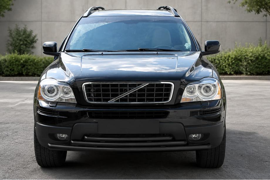 Volvo XC90 2002-2014 Orurowanie przednie ST014-2 Black (stal nierdzewna) Image