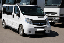 Nissan Primastar 2002-2014 Orurowanie przednie ST014/2 Black (stal nierdzewna) zdjęcia 2