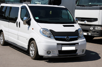 Renault Trafic 2001–2015 Orurowanie przednie ST014/2 Black (stal nierdzewna) zdjęcia 2