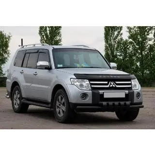Orurowanie przednie ST015 Black (stal nierdzewna) Mitsubishi Pajero Wagon III 1999-2006 zdjęcia 3