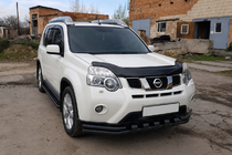 Nissan X-trail T31 2007-2014 Orurowanie przednie ST015 Black (stal nierdzewna) zdjęcia 3