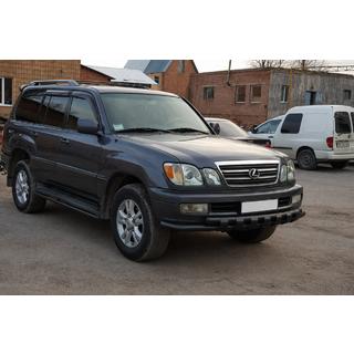 Orurowanie przednie ST015 Black (stal nierdzewna) Lexus LX470 1998-2007 zdjęcia 2