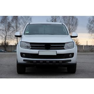 Orurowanie przednie ST015 Black (stal nierdzewna) Volkswagen Amarok 2010-2022 zdjęcia 1