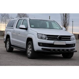 Orurowanie przednie ST015 Black (stal nierdzewna) Volkswagen Amarok 2010-2022 zdjęcia 3