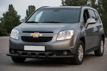 Chevrolet Orlando 2010-2018 Orurowanie przednie ST015 Black (stal nierdzewna) zdjęcia 3