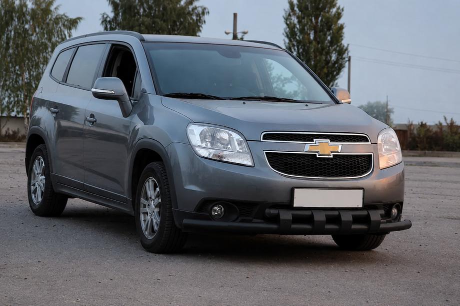 Chevrolet Orlando 2010-2018 Orurowanie przednie ST015 Black (stal nierdzewna) Image