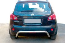 Nissan Qashqai 2007-2010 Tylna Belka AK007 (Stal Nierdzewna) zdjęcia 2