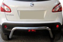 Nissan Qashqai 2010-2014 Tylna Belka AK007 (Stal Nierdzewna) zdjęcia 2