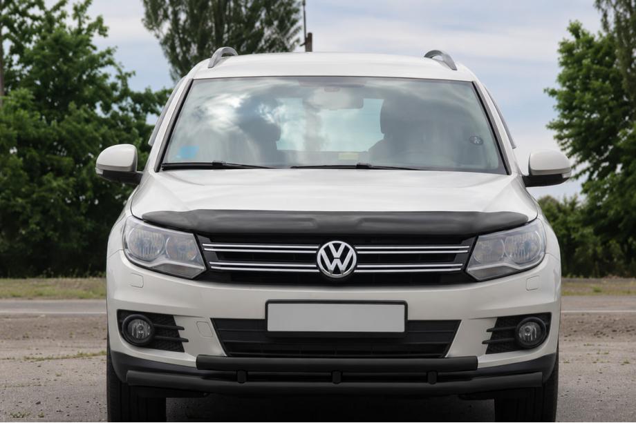Volkswagen Tiguan 2007-2016 Orurowanie przednie ST016 Black (stal nierdzewna) Image