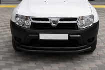 Renault Duster 2008–2017 Orurowanie przednie ST017 Black (stal nierdzewna) zdjęcia 3