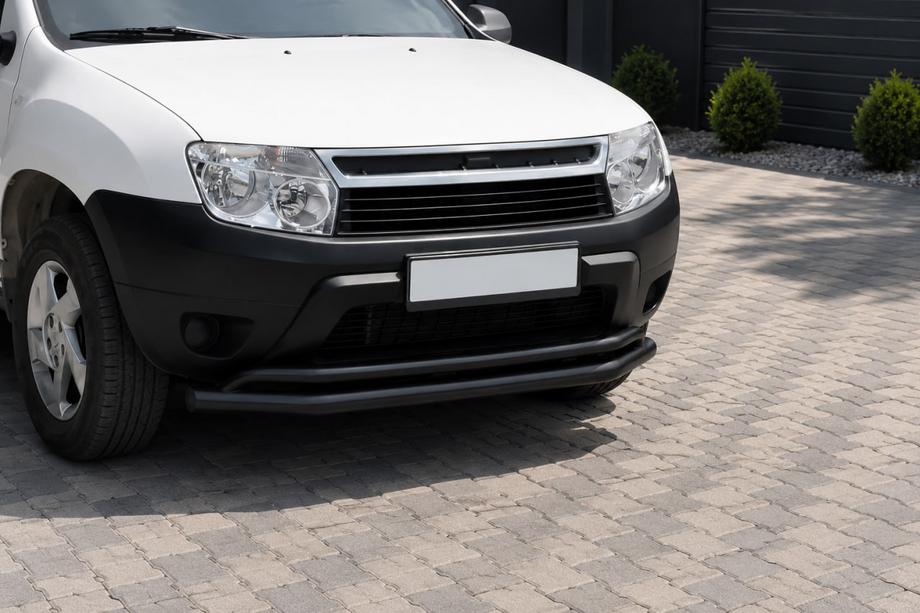 Renault Duster 2008–2017 Orurowanie przednie ST017 Black (stal nierdzewna) Image