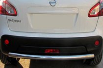 Nissan Qashqai 2010-2014 Tylna belka prosta (stal nierdzewna) zdjęcia 1