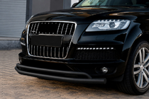 Audi Q7 2005-2015 Orurowanie przednie ST017 Black (stal nierdzewna) zdjęcia 2
