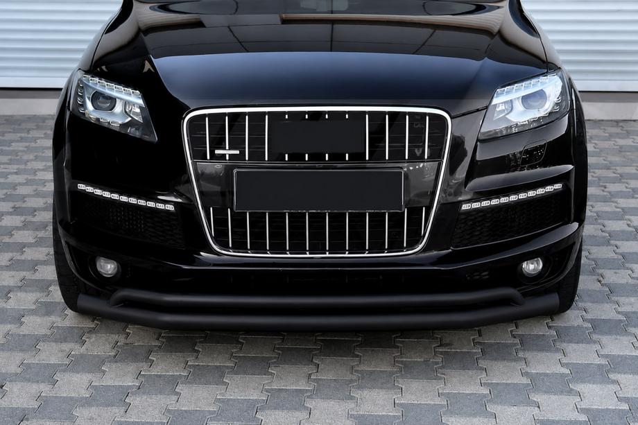 Audi Q7 2005-2015 Orurowanie przednie ST017 Black (stal nierdzewna) Image