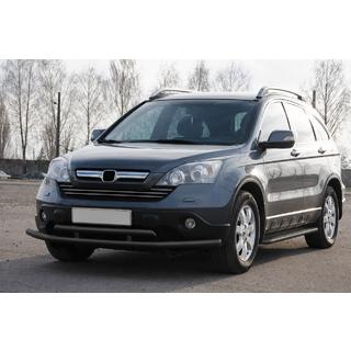 Orurowanie przednie ST018 Black (stal nierdzewna) Honda CRV 2007-2011 zdjęcia 2