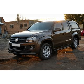 Orurowanie przednie ST018-2 Black (stal nierdzewna) Volkswagen Amarok 2010-2022 zdjęcia 3