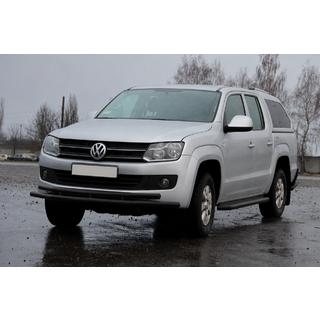 Orurowanie przednie ST018-2 Black (stal nierdzewna) Volkswagen Amarok 2010-2022 zdjęcia 4