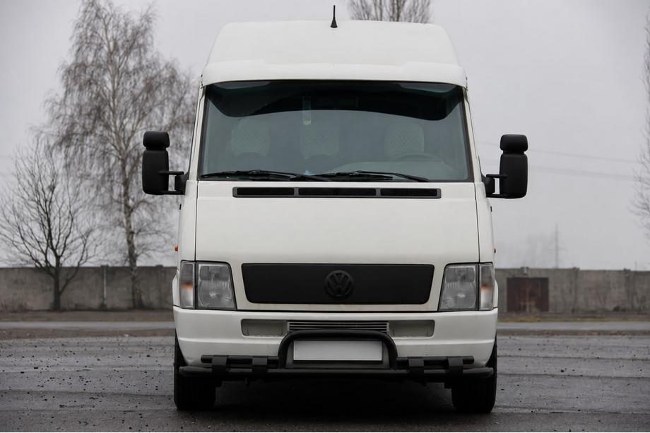 Volkswagen LT 1995-2006 Orurowanie przednie ST020 Black (stal nierdzewna) Image