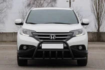 Honda CRV 2012-2016 Orurowanie przednie WT003-ST-V1 Black (stal nierdzewna) zdjęcia 1