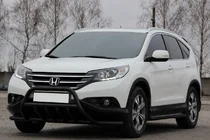 Honda CRV 2012-2016 Orurowanie przednie WT003-ST-V1 Black (stal nierdzewna) zdjęcia 3