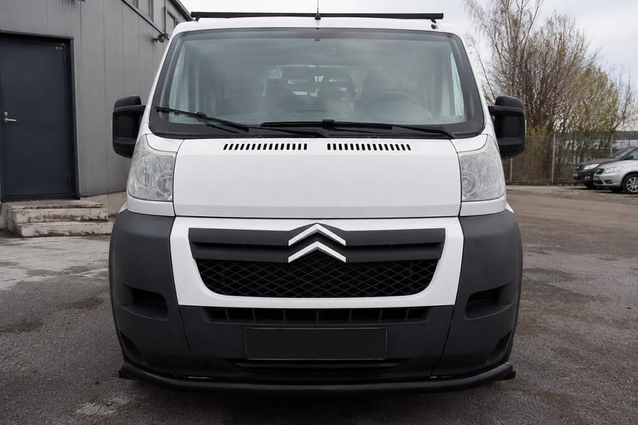 Citroen Jumper 2007-2025 Orurowanie przednie ST008 Black (stal nierdzewna) Image