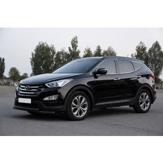 Rura ochronna przednia ST014 Black (stal nierdzewna) Hyundai Santa Fe 3 2012-2018 zdjęcia 2