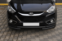 Hyundai IX-35 2010-2015 Przedni pałąk ST014-1 Black (stal nierdzewna) zdjęcia 4