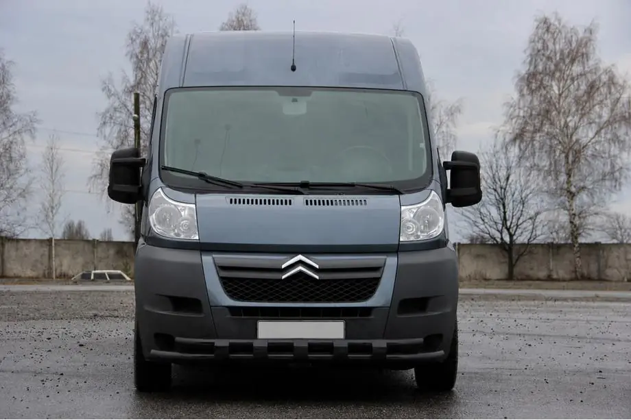 Opel Movano 2021- Pałąk przedni ST015 Black (nierdzewna) Image