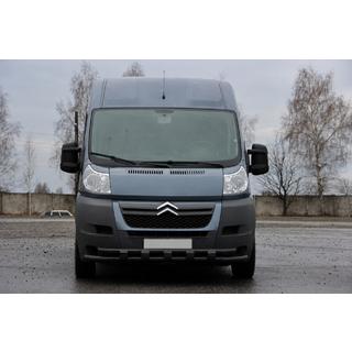Pałąk przedni ST015 Black (nierdzewna) Citroen Jumper 2007-2025 zdjęcia 1