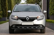 Renault Sandero 2013-2022 Pałąk przedni ST015 Black (nierdzewna) zdjęcia 2