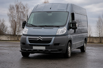 Peugeot Boxer 2006-2025 Pałąk przedni ST015 Black (nierdzewna) zdjęcia 1