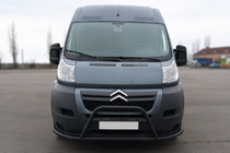 Citroen Jumper 2007-2025 Pałąk przedni ST019 Black (stal nierdzewna) zdjęcia 1
