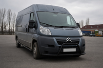 Citroen Jumper 2007-2025 Pałąk przedni ST019 Black (stal nierdzewna) zdjęcia 2