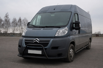 Citroen Jumper 2007-2025 Pałąk przedni ST019 Black (stal nierdzewna) zdjęcia 3