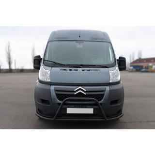 Pałąk przedni ST019 Black (stal nierdzewna) Citroen Jumper 2007-2025 zdjęcia 1