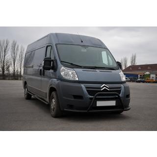 Pałąk przedni ST019 Black (stal nierdzewna) Citroen Jumper 2007-2025 zdjęcia 2