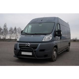 Pałąk przedni ST019 Black (stal nierdzewna) Citroen Jumper 2007-2025 zdjęcia 3