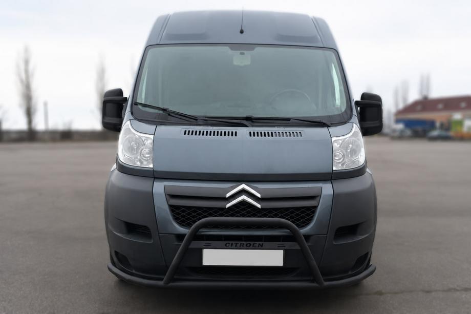 Citroen Jumper 2007-2025 Pałąk przedni ST019 Black (stal nierdzewna) Image