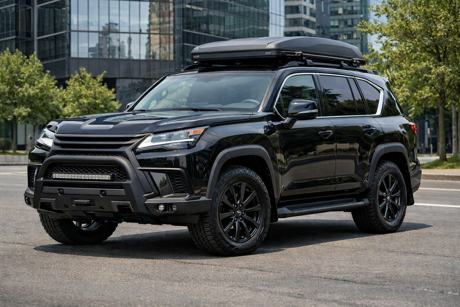 Co założyć do Lexus LX 500d/600 do miasta bez wieś-tuningu