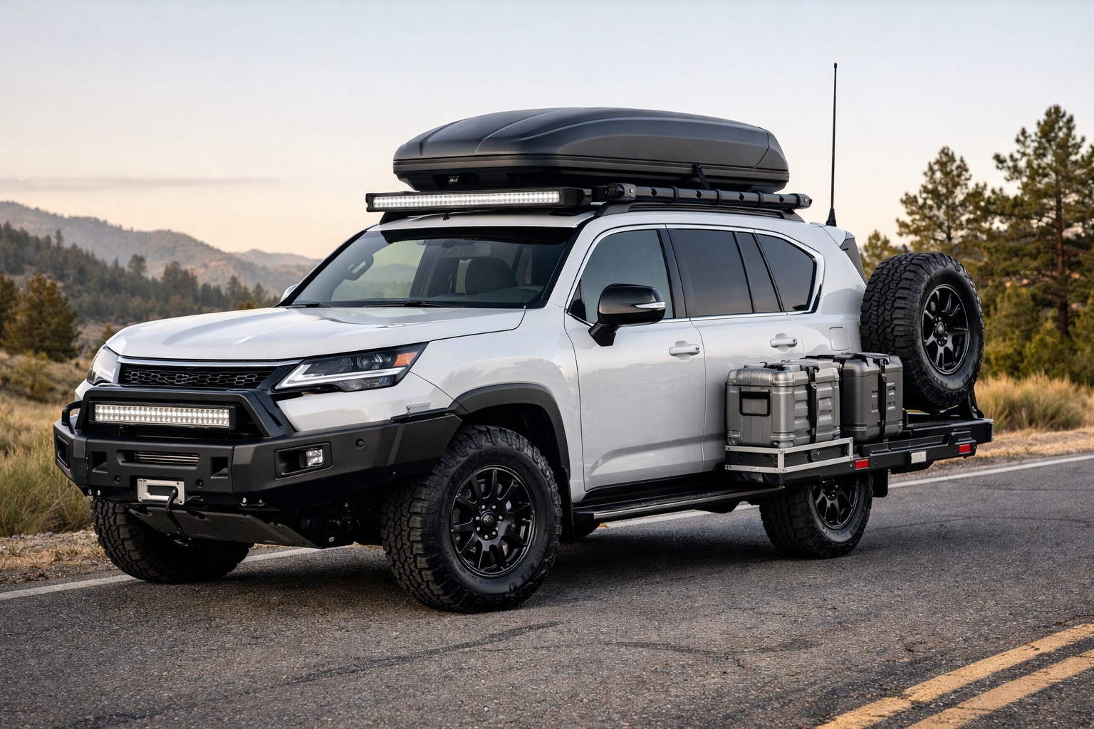 Praktyczny upgrade Lexus LX 500d/600 na trasę i podróże