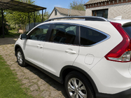 Honda CRV 2012-2016 Relingi dachowe szare OEM (Aluminium) zdjęcia 3