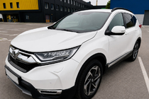 Honda CRV 2017-2022 Zintegrowane relingi dachowe czarne OEM (Aluminium) zdjęcia 2